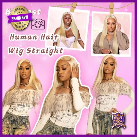 30 Inch Human Hair Lace Front Wig 13x6 HD Transparent Glueless Pre Plucked main image 5